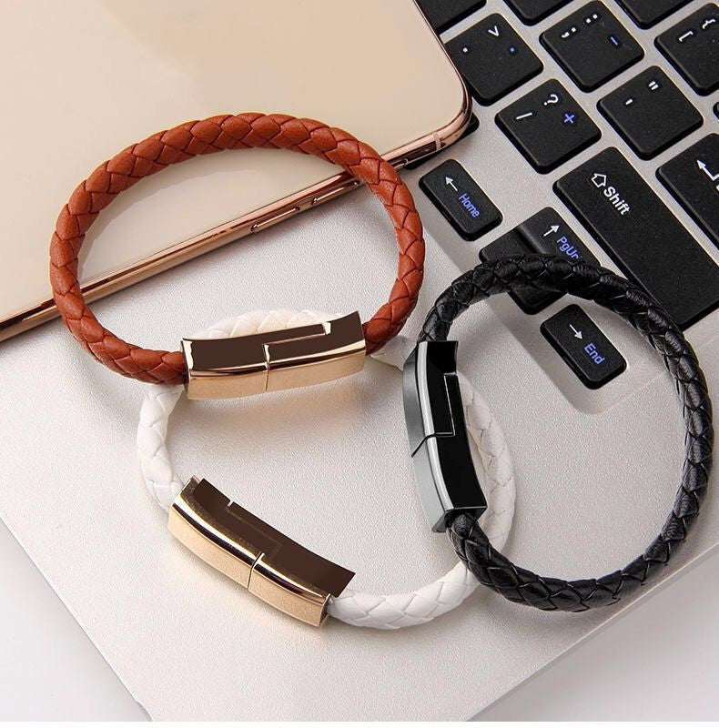 Bracelet Charger USB Charging Cable Data Charging Cord For IPhone14 13 Max USB C Cable For Phone Micro Cable